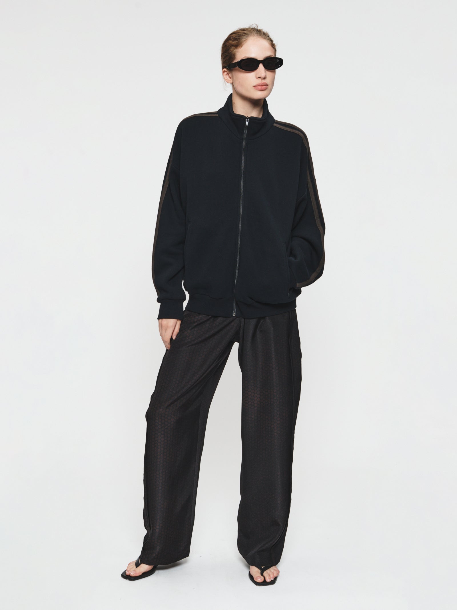 ダウンジャケット・コート +DEINET+ DOLLY OVERFIT HALF COAT IN BLACK KDCEA4WB211 JEShifangjiusu Mens Winter Turndown Collar Topcoat