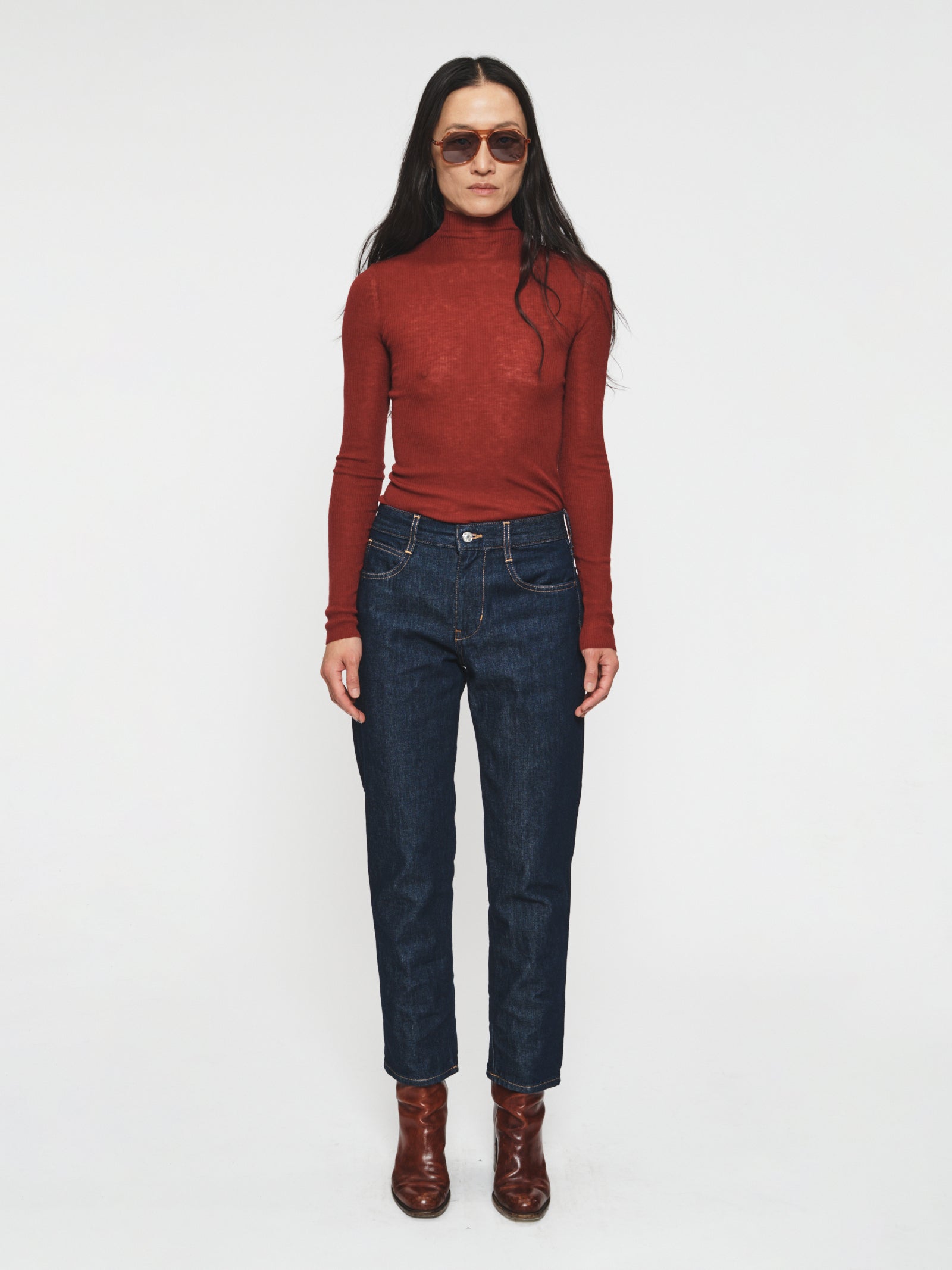 Paris 5-PKT Rinsed Raw Denim