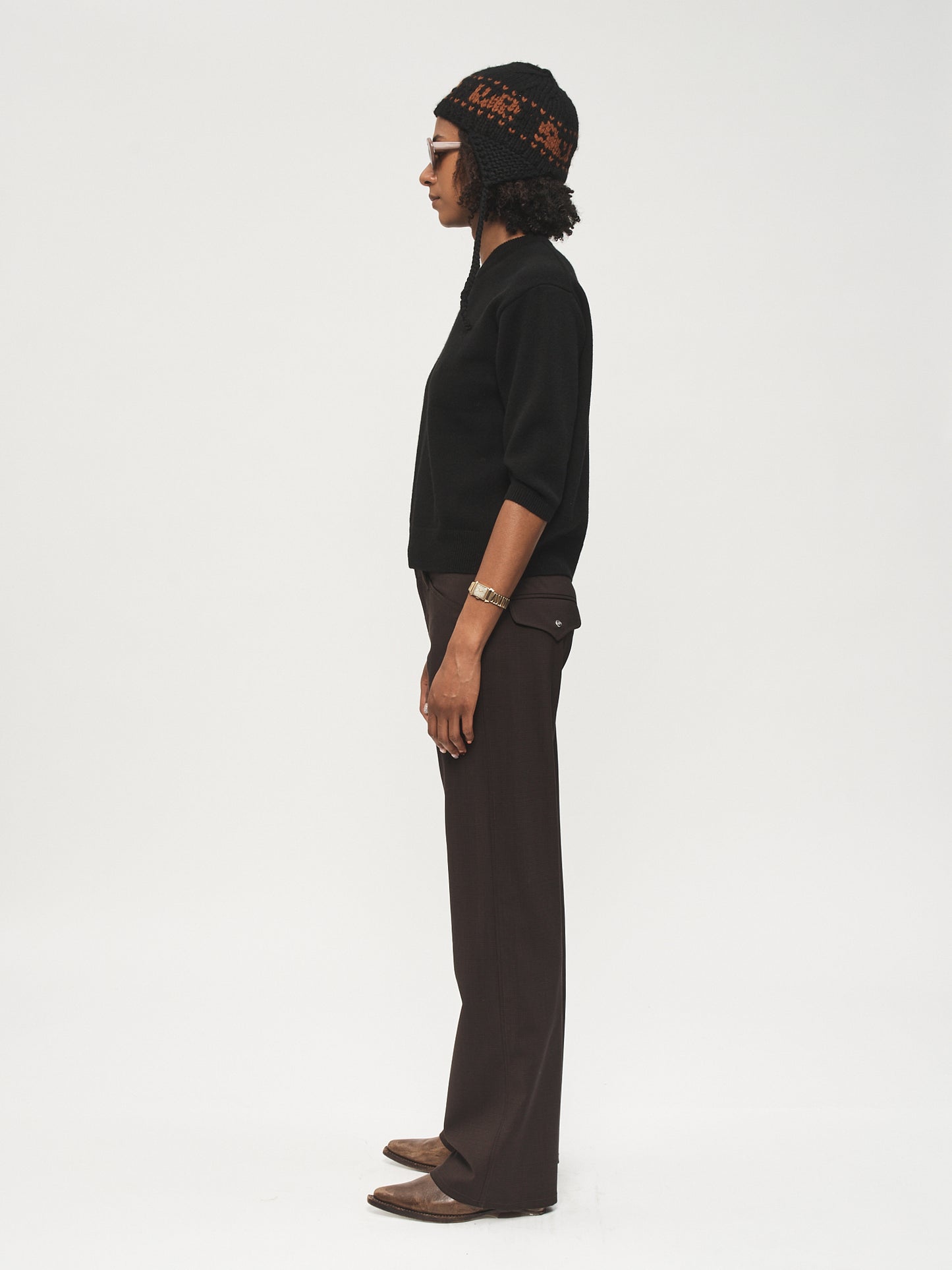 Western Trouser Brown