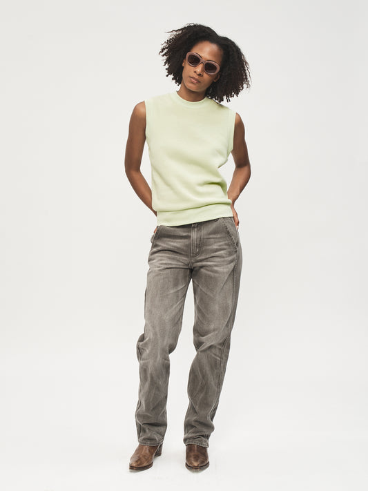 Long Painter Jean Charcoal