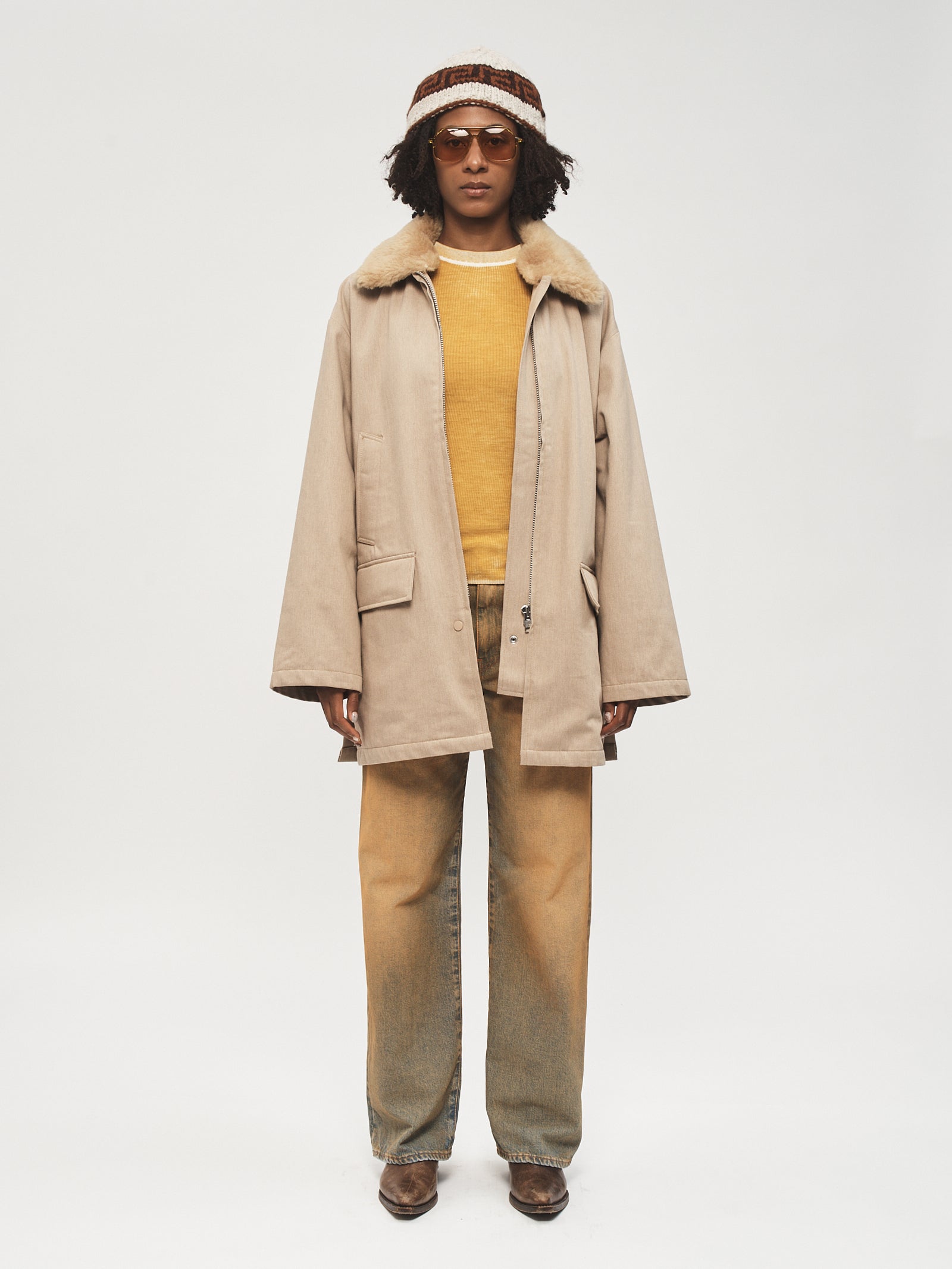 Security Parka Sand