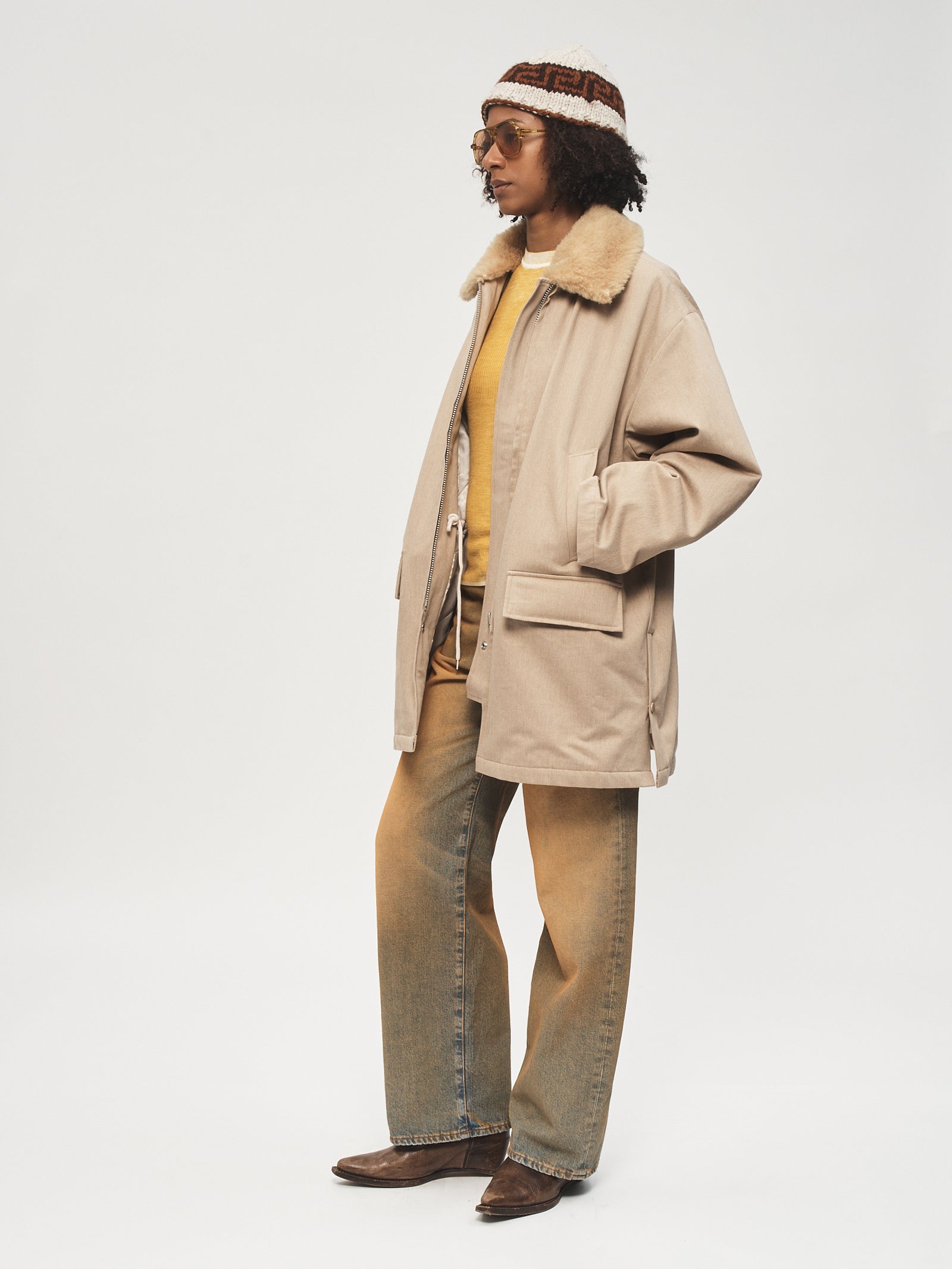 Security Parka Sand
