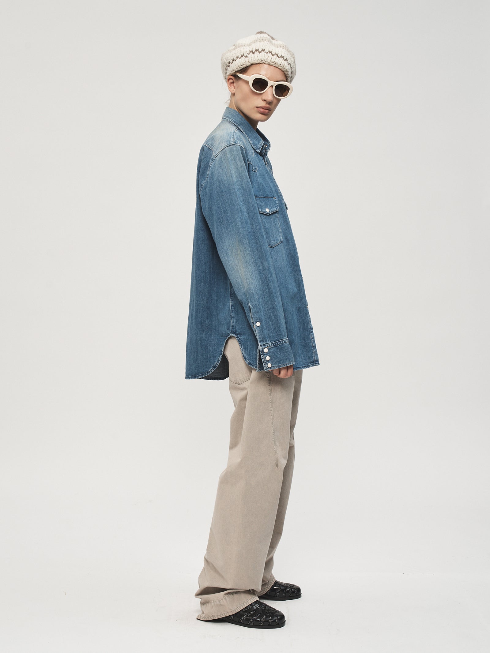 Denim Western Shirt – 6397