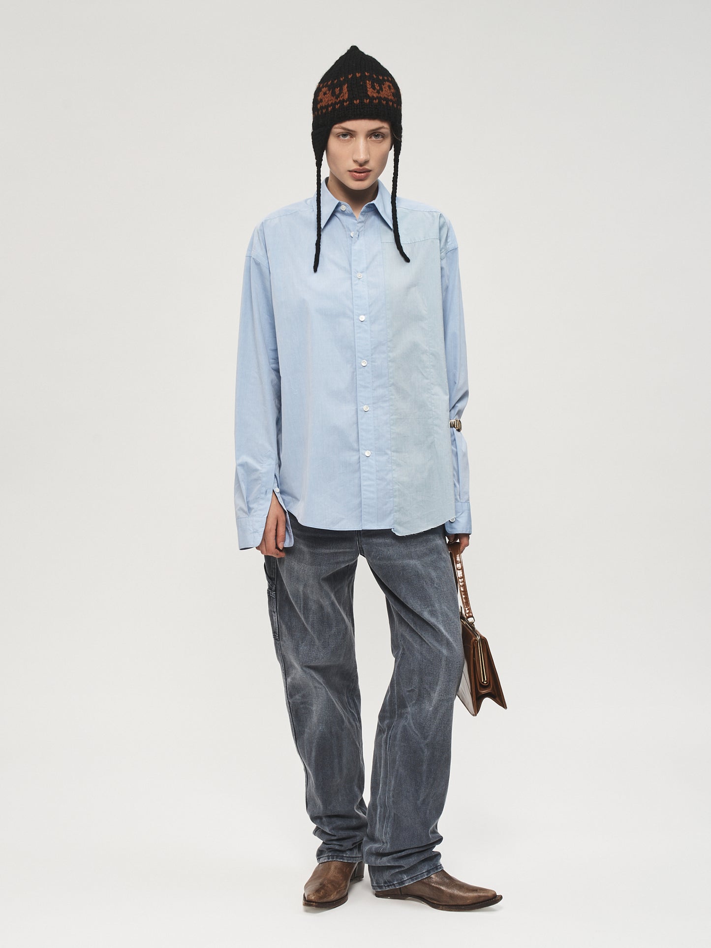 Long Painter Jean Navy