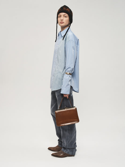 Reworked Uniform Shirt Blue