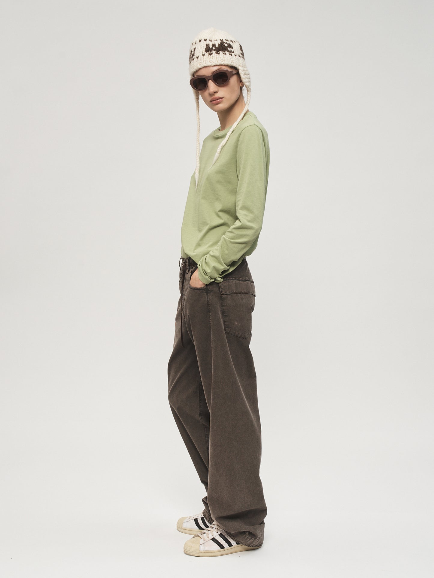 Darted Pant Olive
