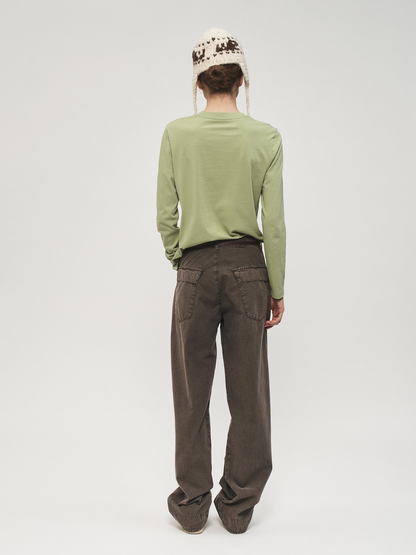Darted Pant Olive