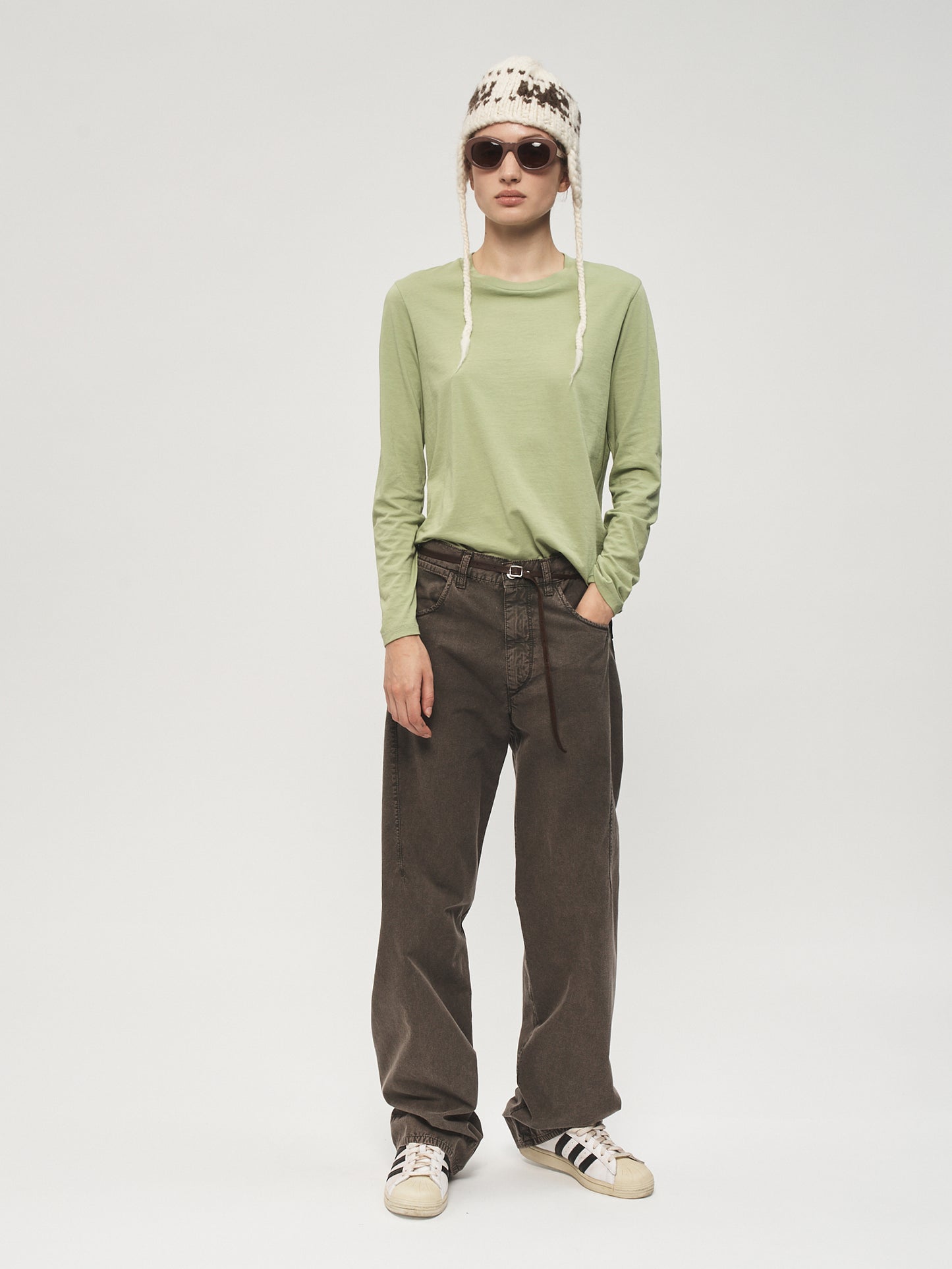 Darted Pant Olive