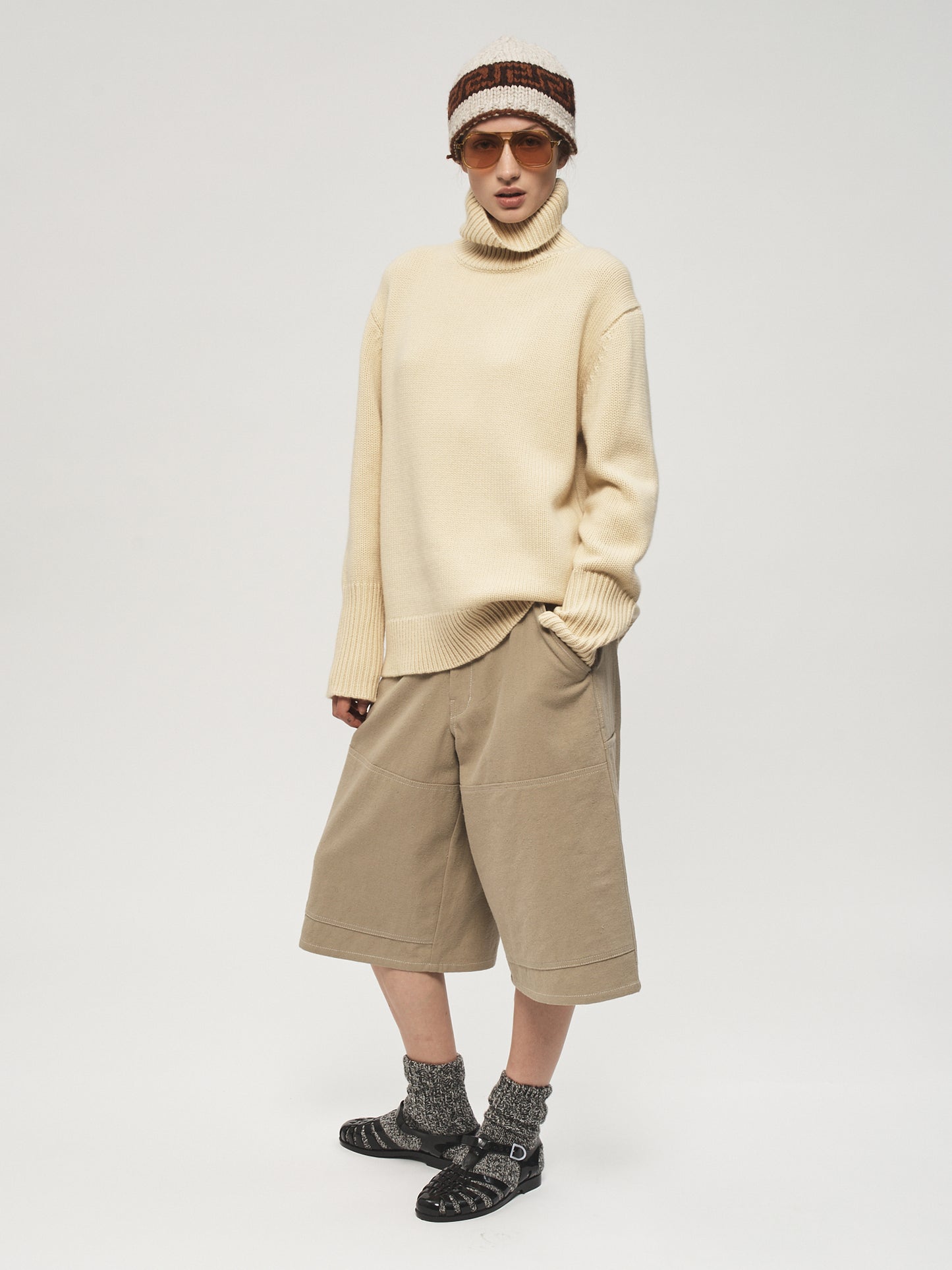 High Neck L/S Butter