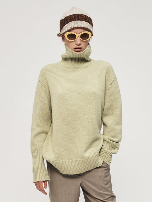 High Neck L/S Limestone