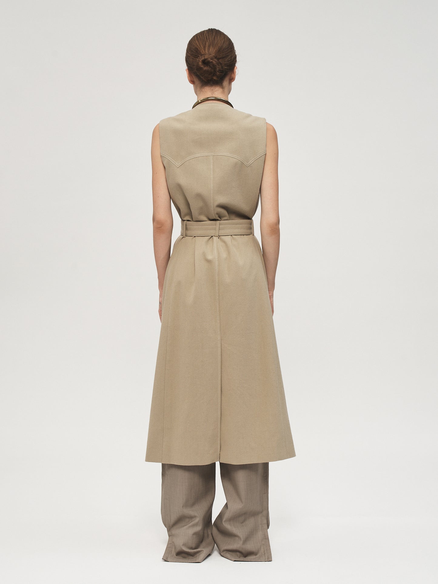 DB Belted Dress Sand