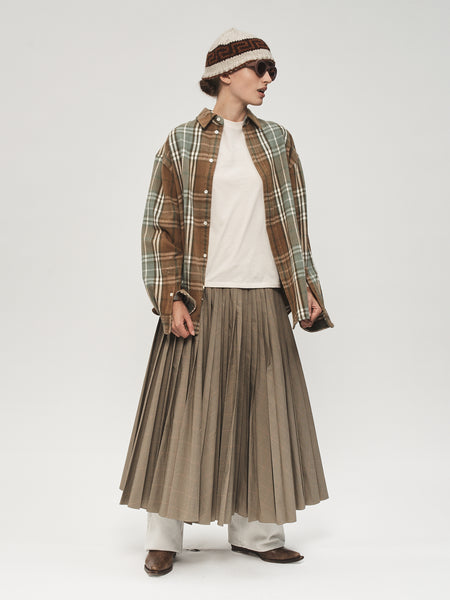 ALONE inc Check Shirt サイズ4 250529_PreSpring26_Look48_023_