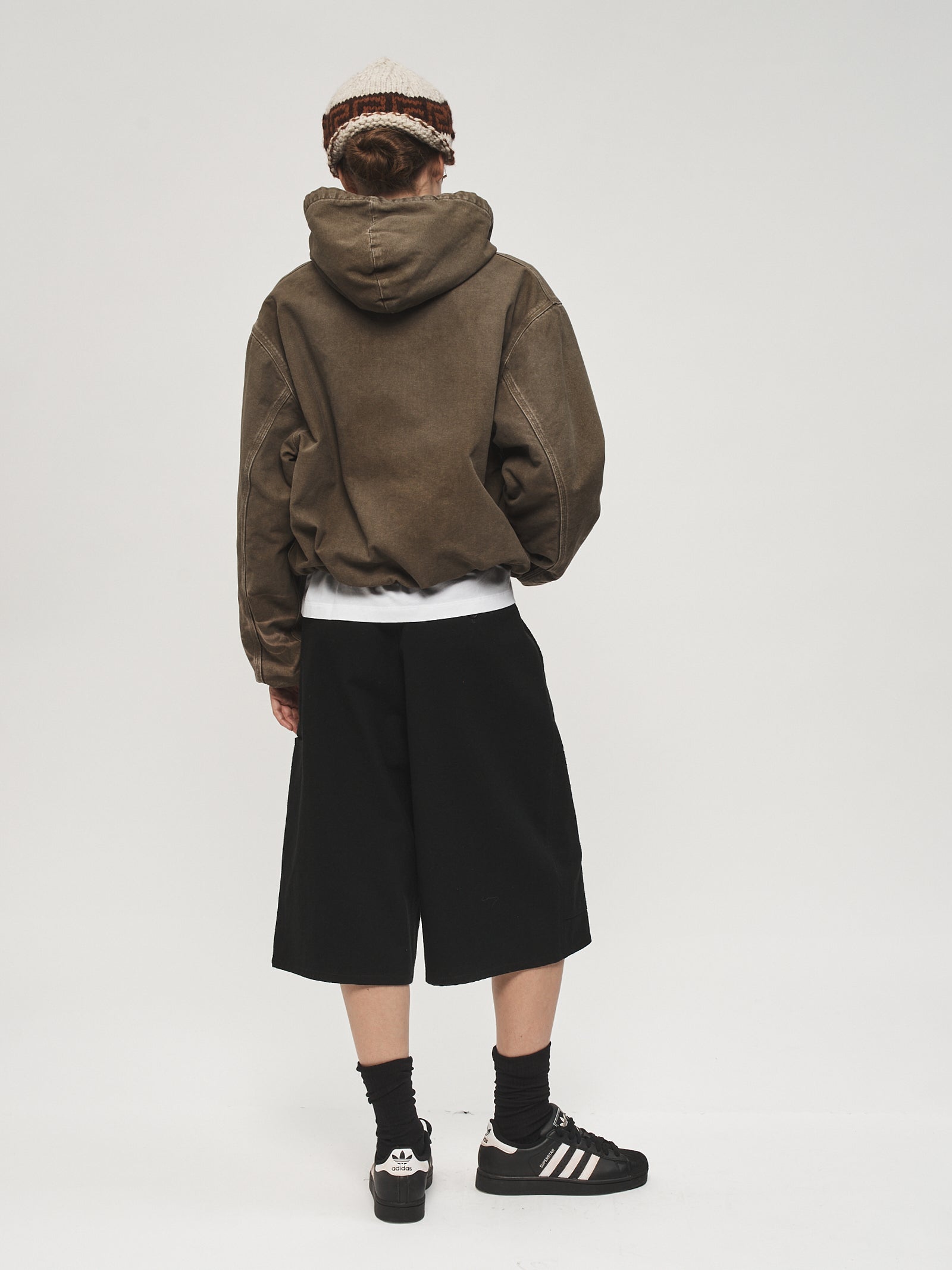 トップス 335 Zip-Up Hoodie Mud – 6397