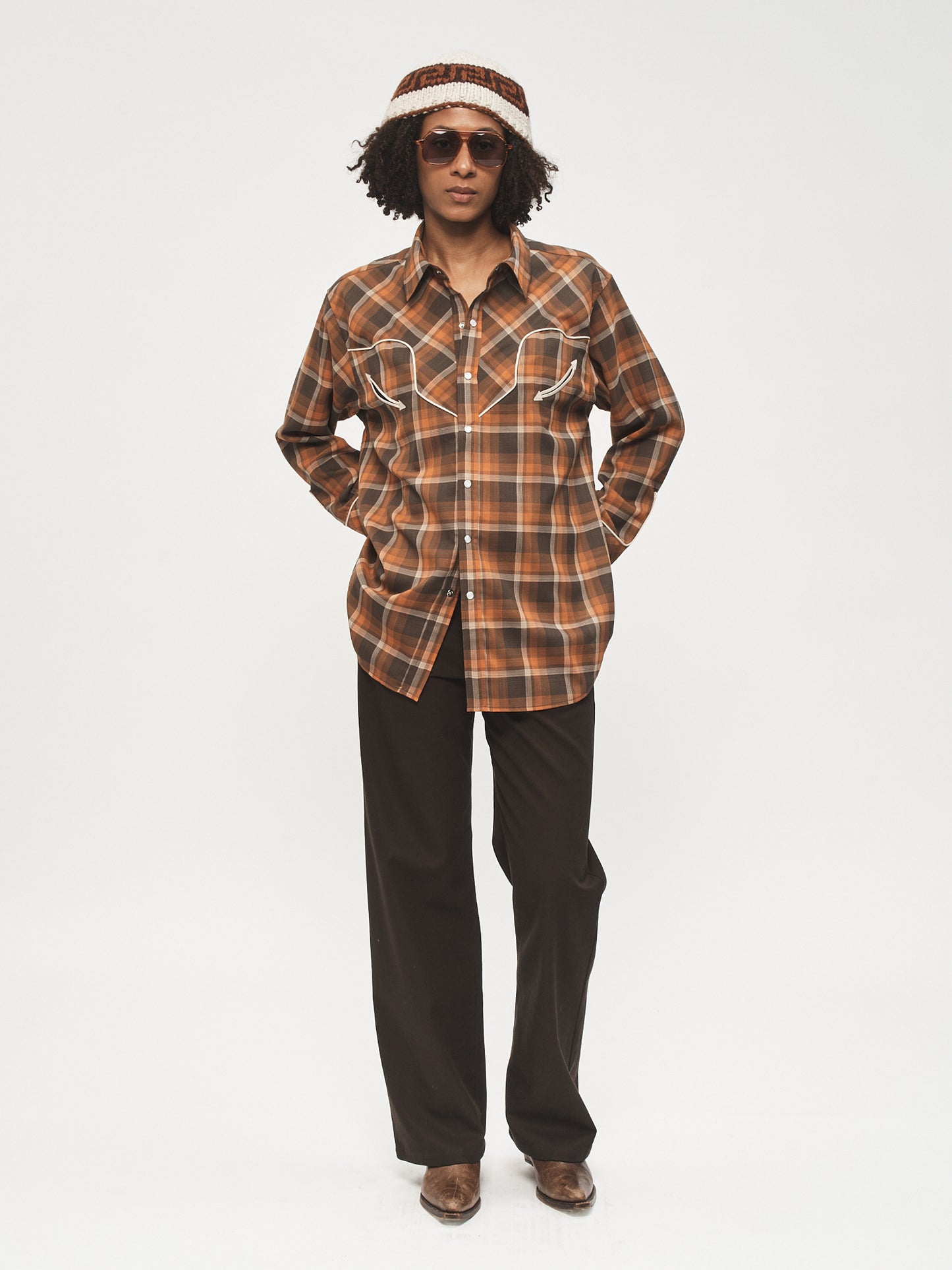 Western Shirt Red Rock