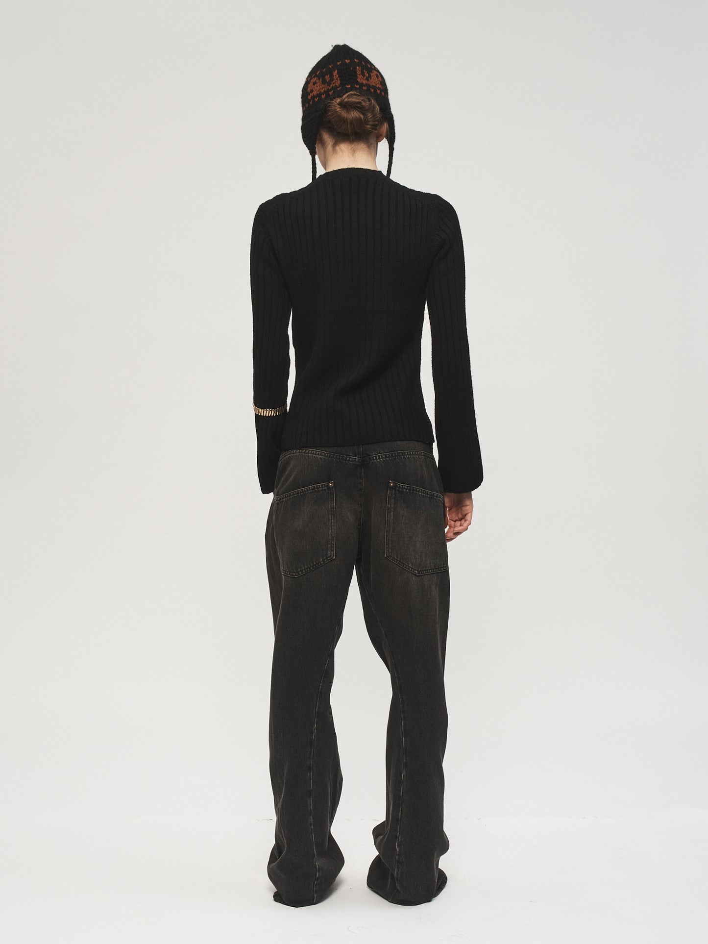 Big Twisted Seam Jean Mineral Black