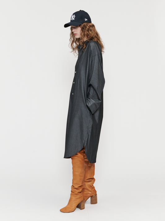 Dolman Shirtdress Mercury