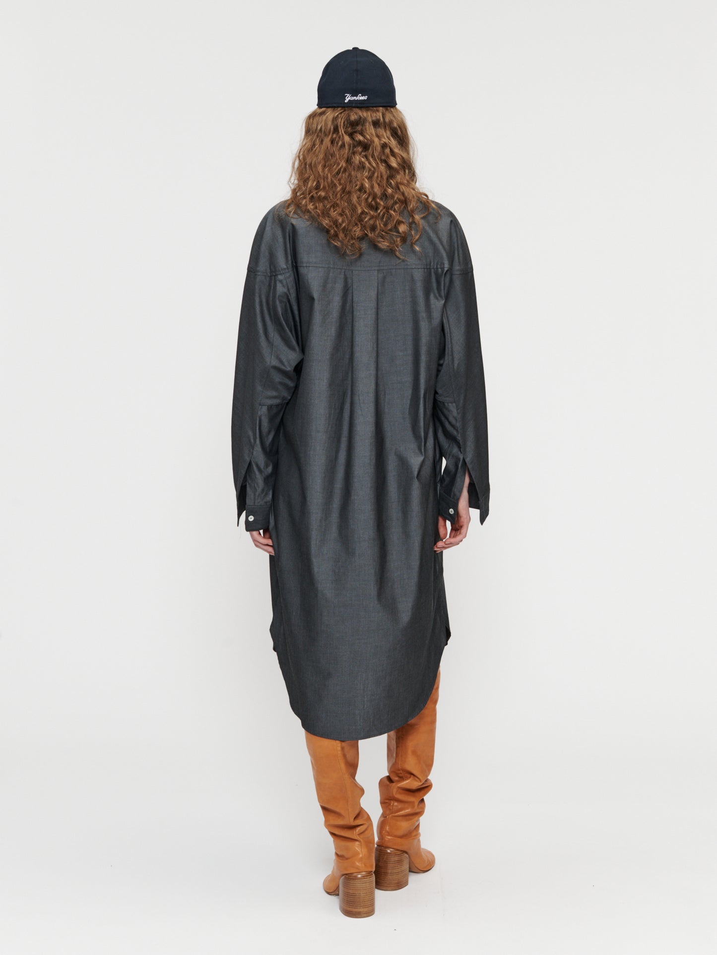 Dolman Shirtdress Mercury