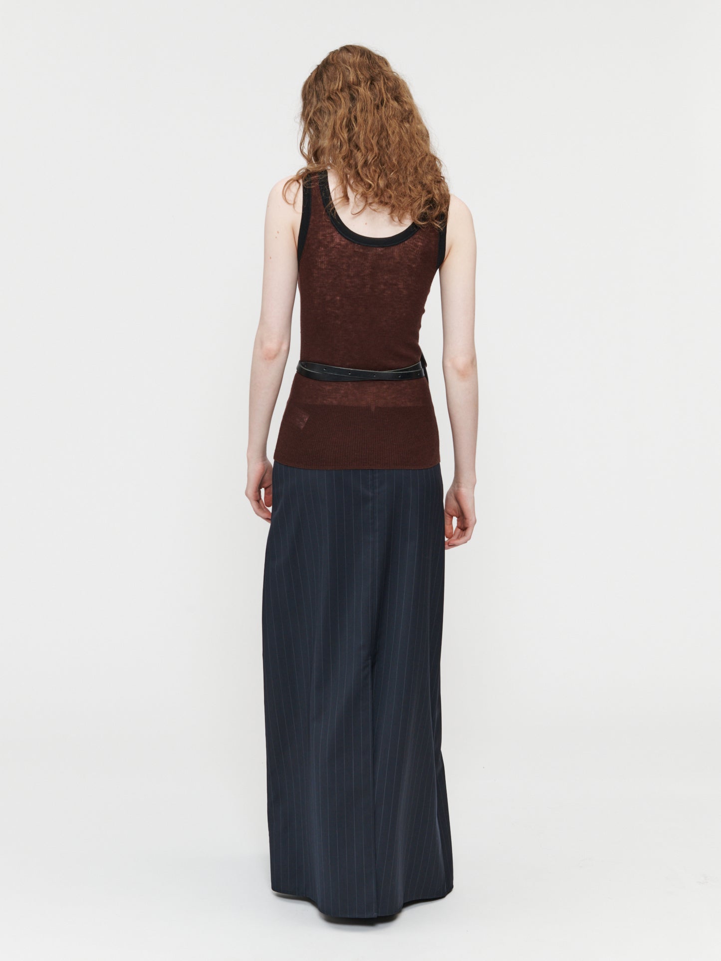 Scoop Neck Tank Chocolate