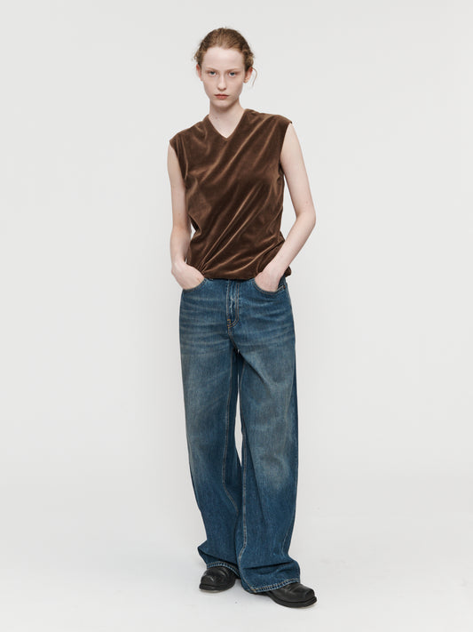 Roomy Jean Washed Indigo
