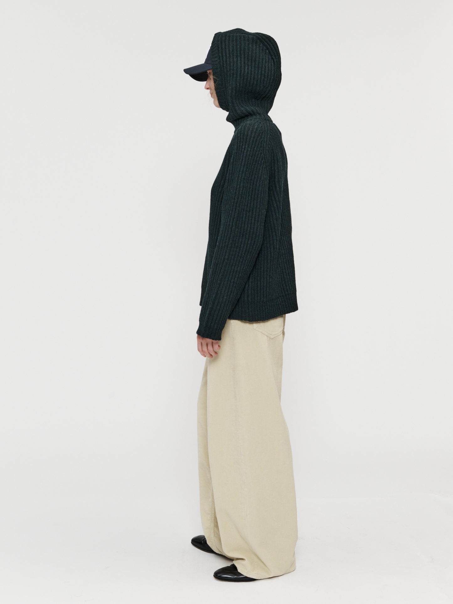 Snood Sweater Black Pine