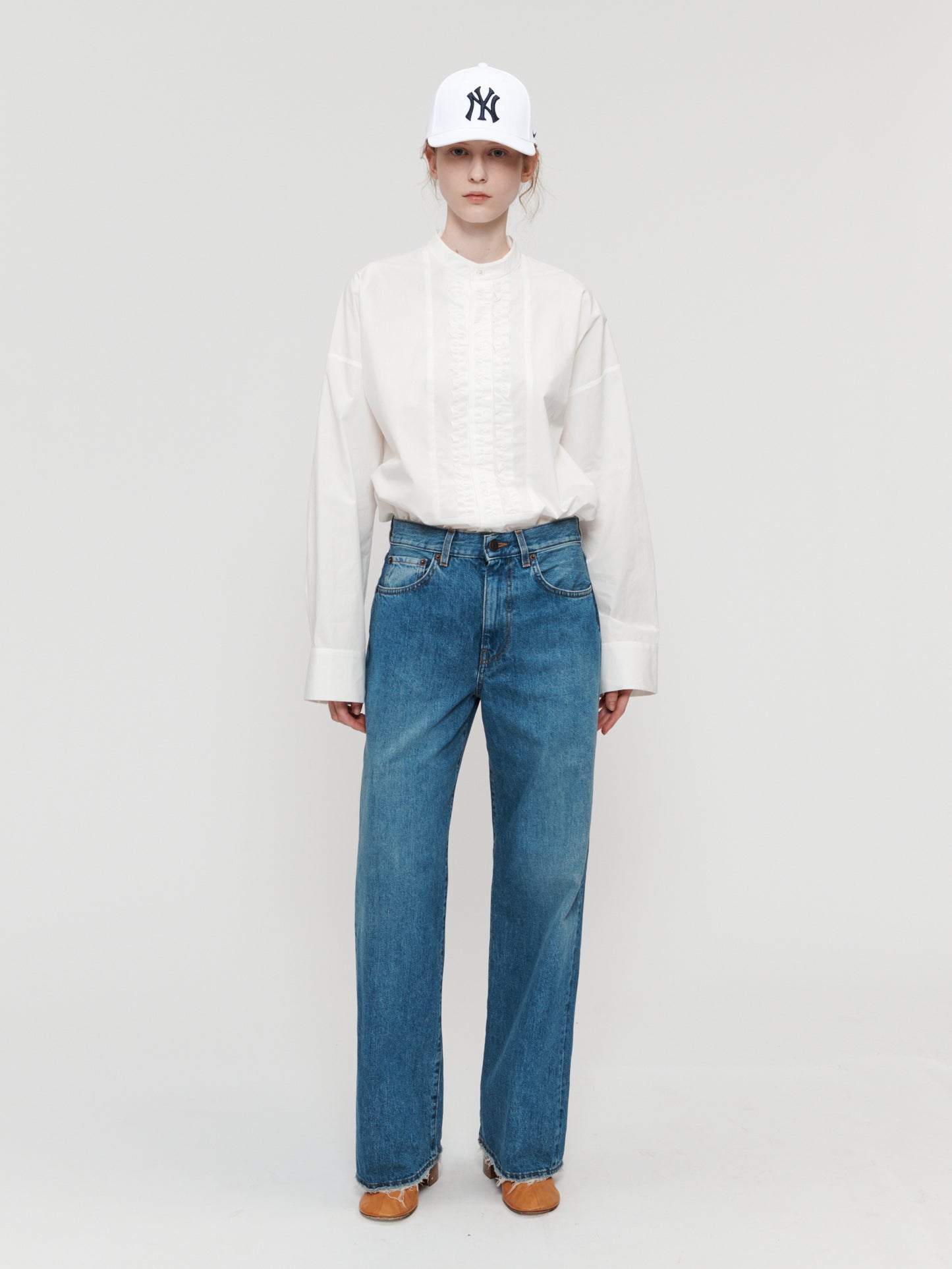 Wide Jean Aqua Blue