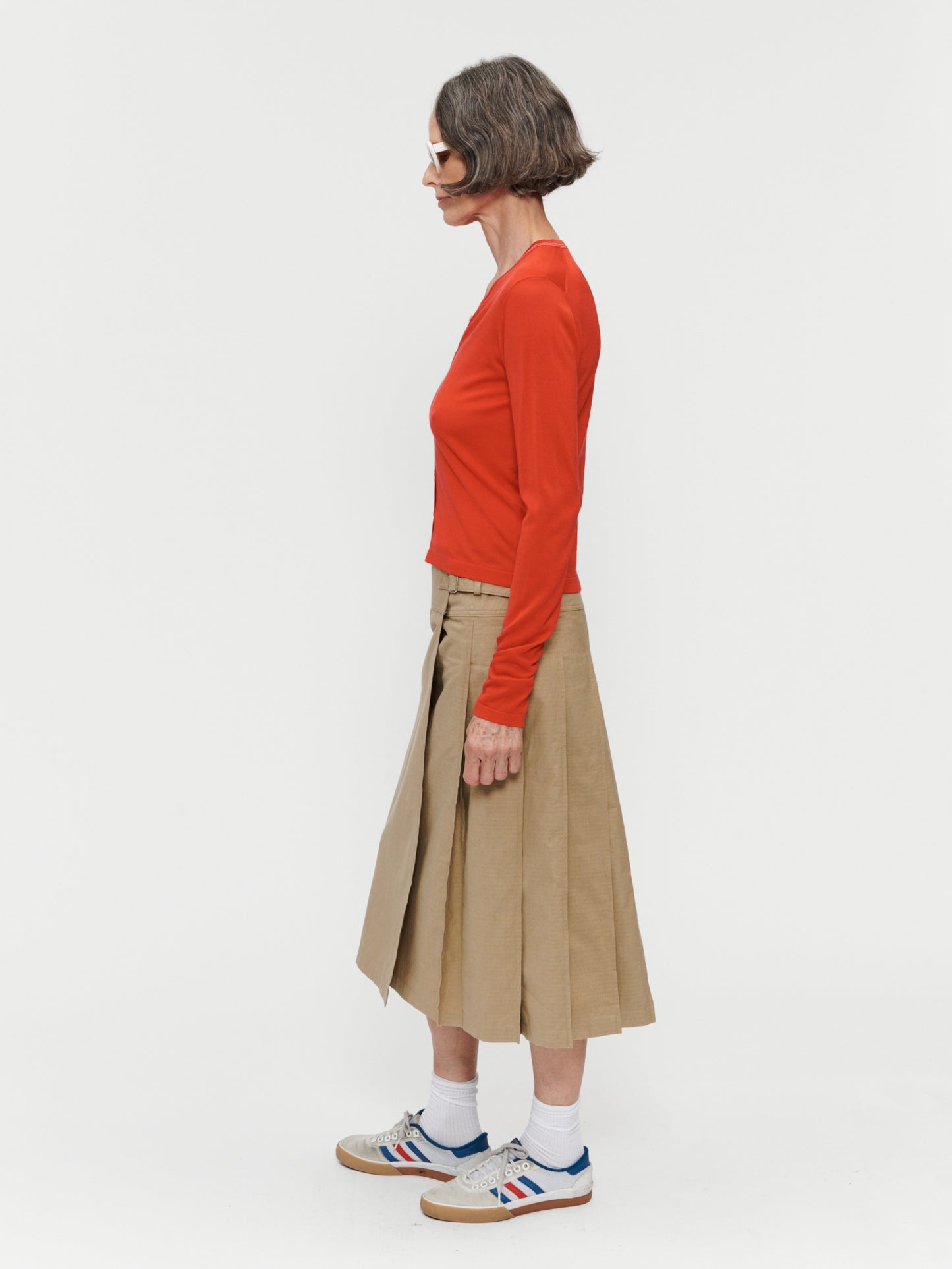 Pleated Wrap Skirt Tempe