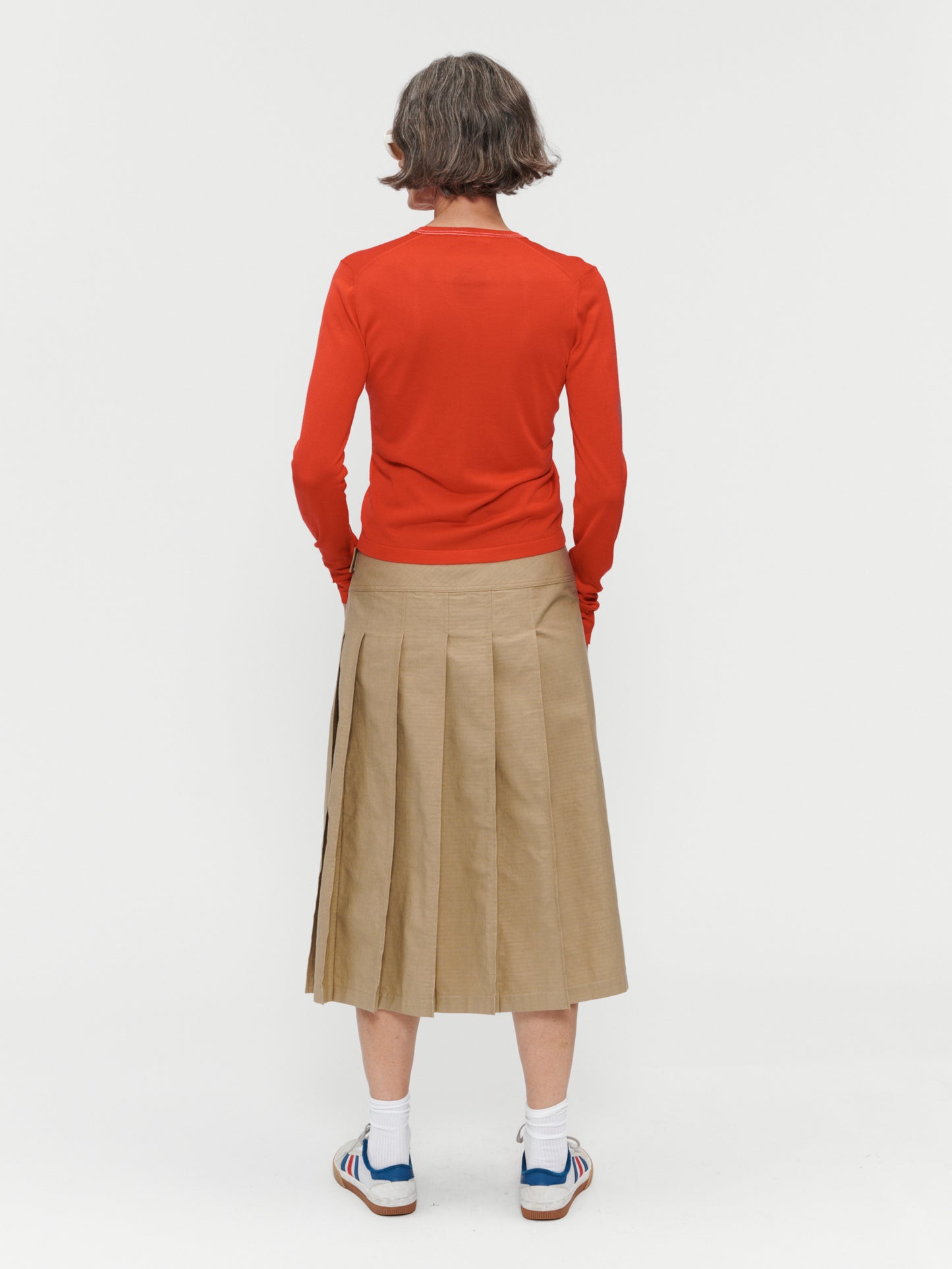 Pleated Wrap Skirt Tempe