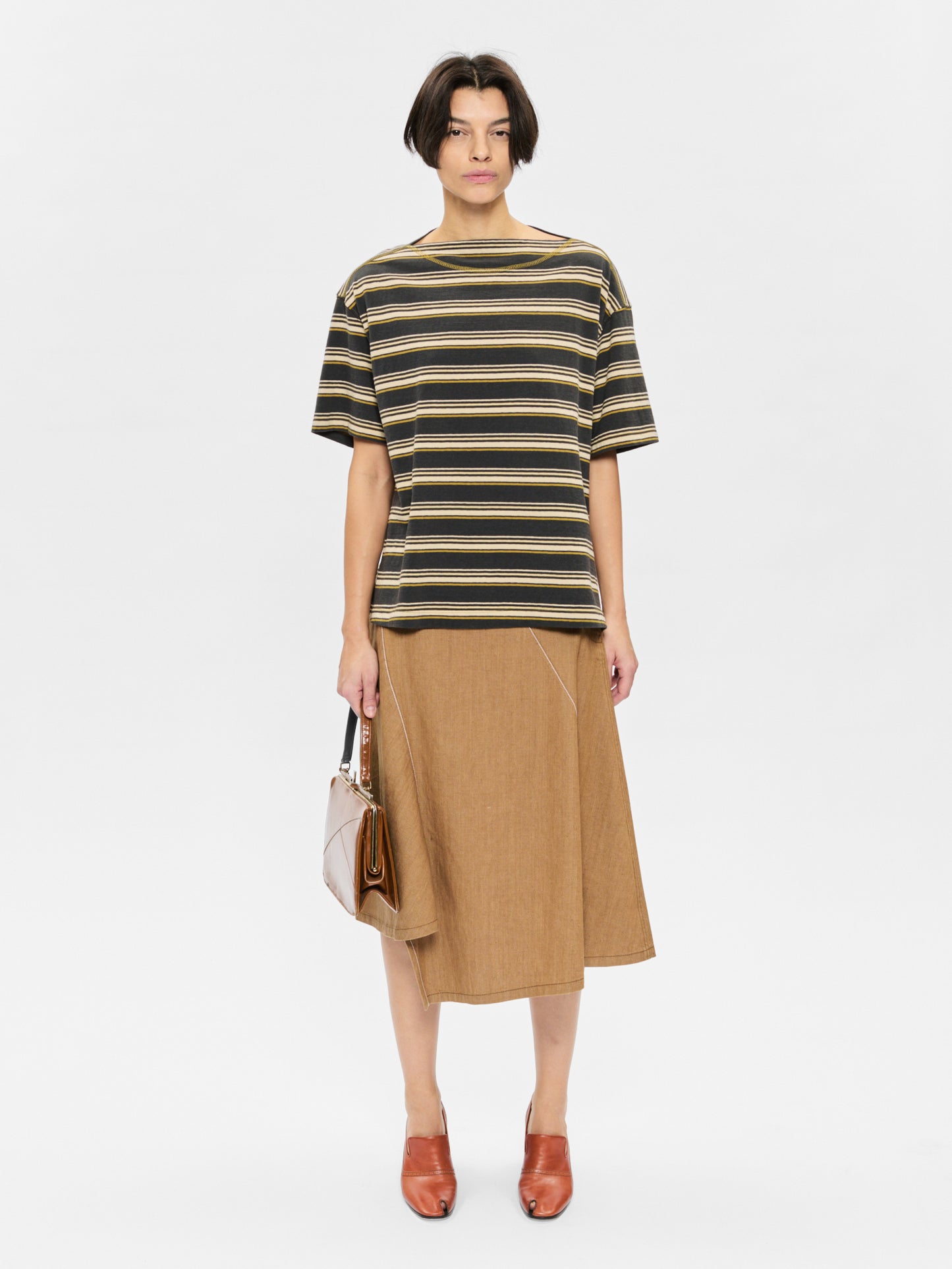 Mariner Tee Army Stripe