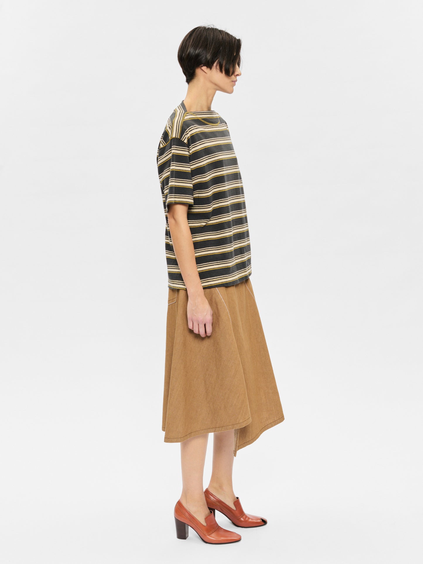 Mariner Tee Army Stripe