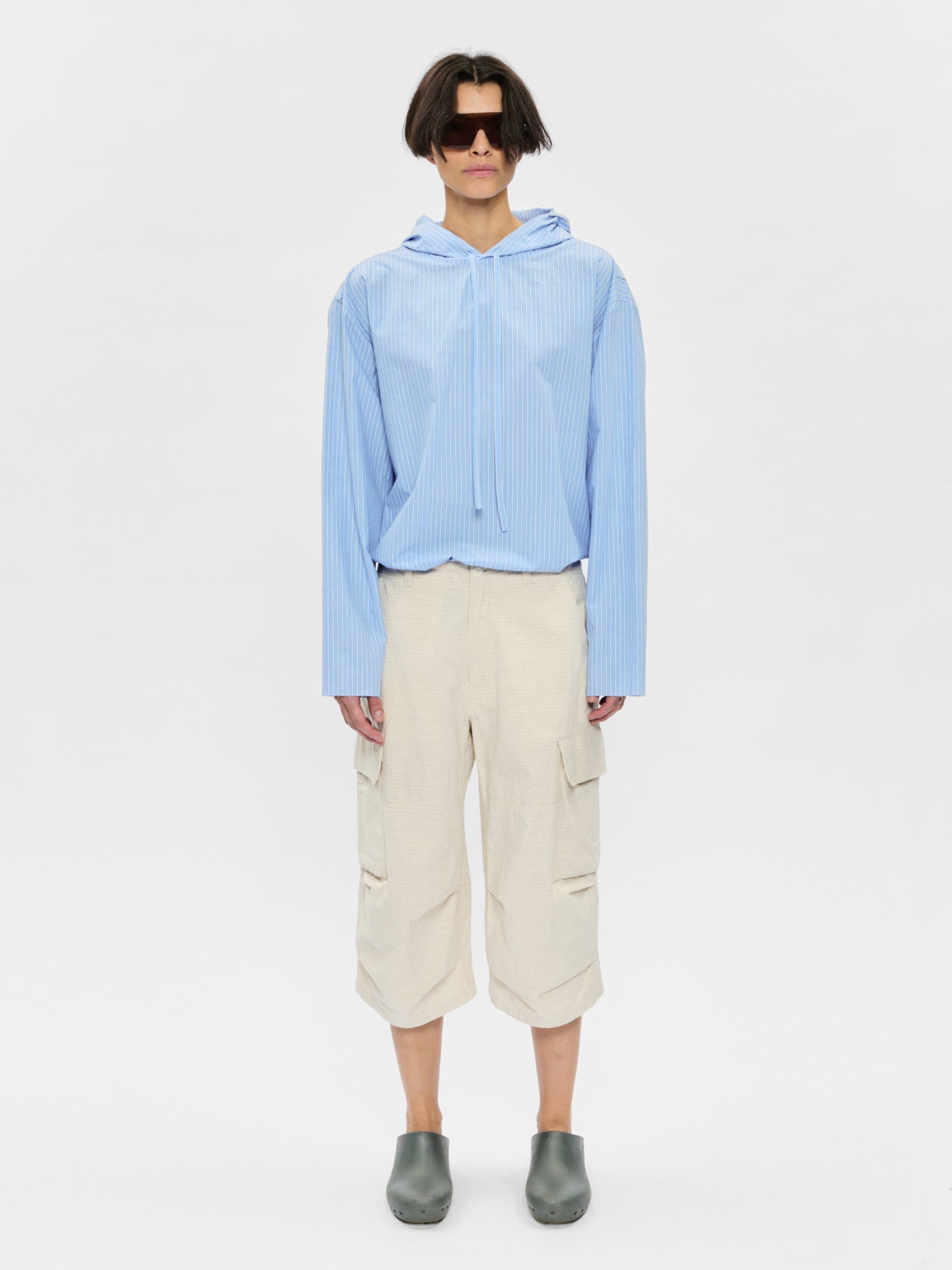 Baggy Cropped Cargo Blonde