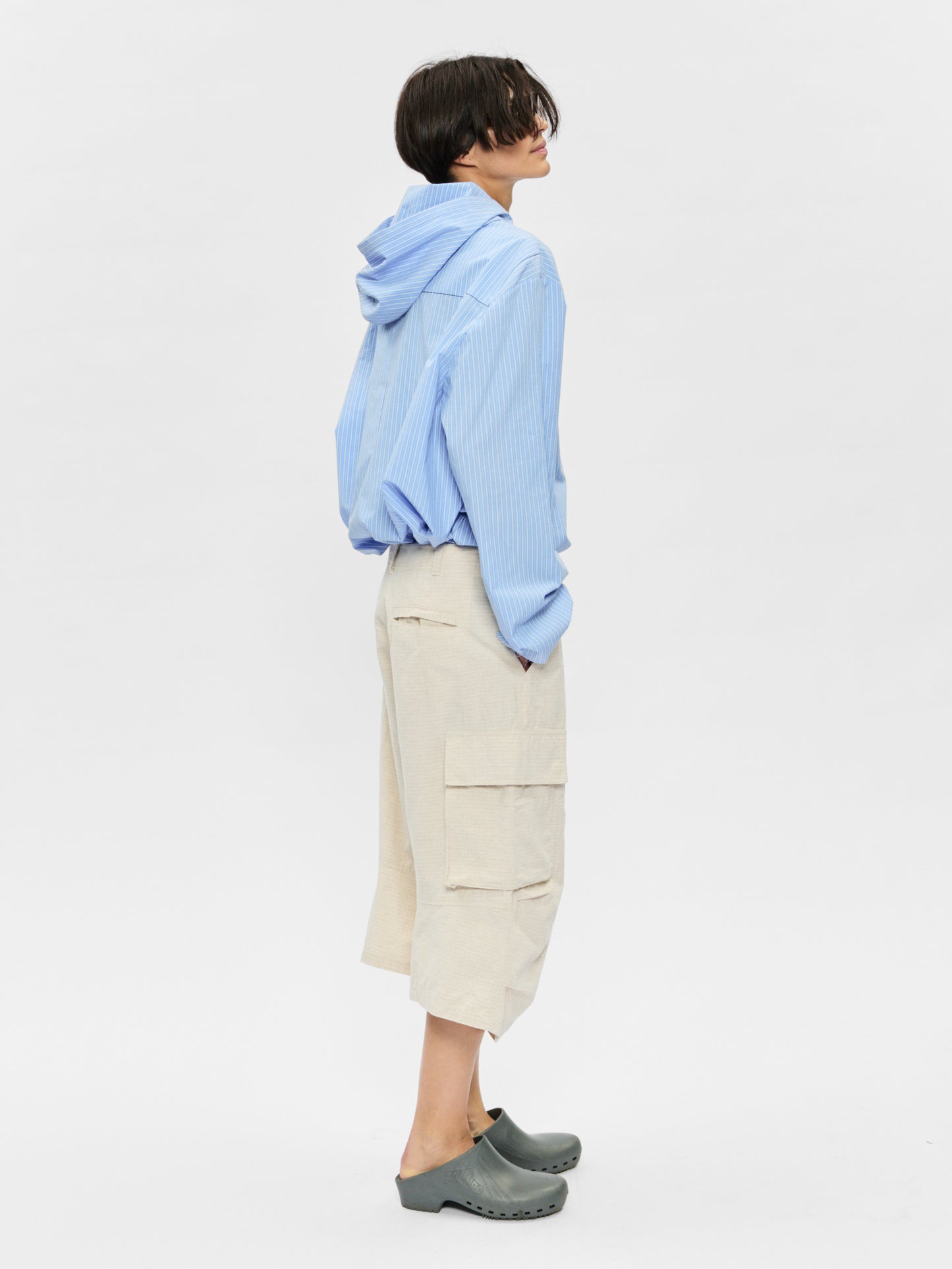 Baggy Cropped Cargo Blonde