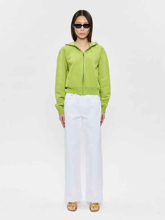 Zip Up Hoodie Asparagus