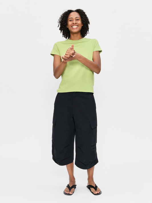 Baggy Cropped Cargo Jet