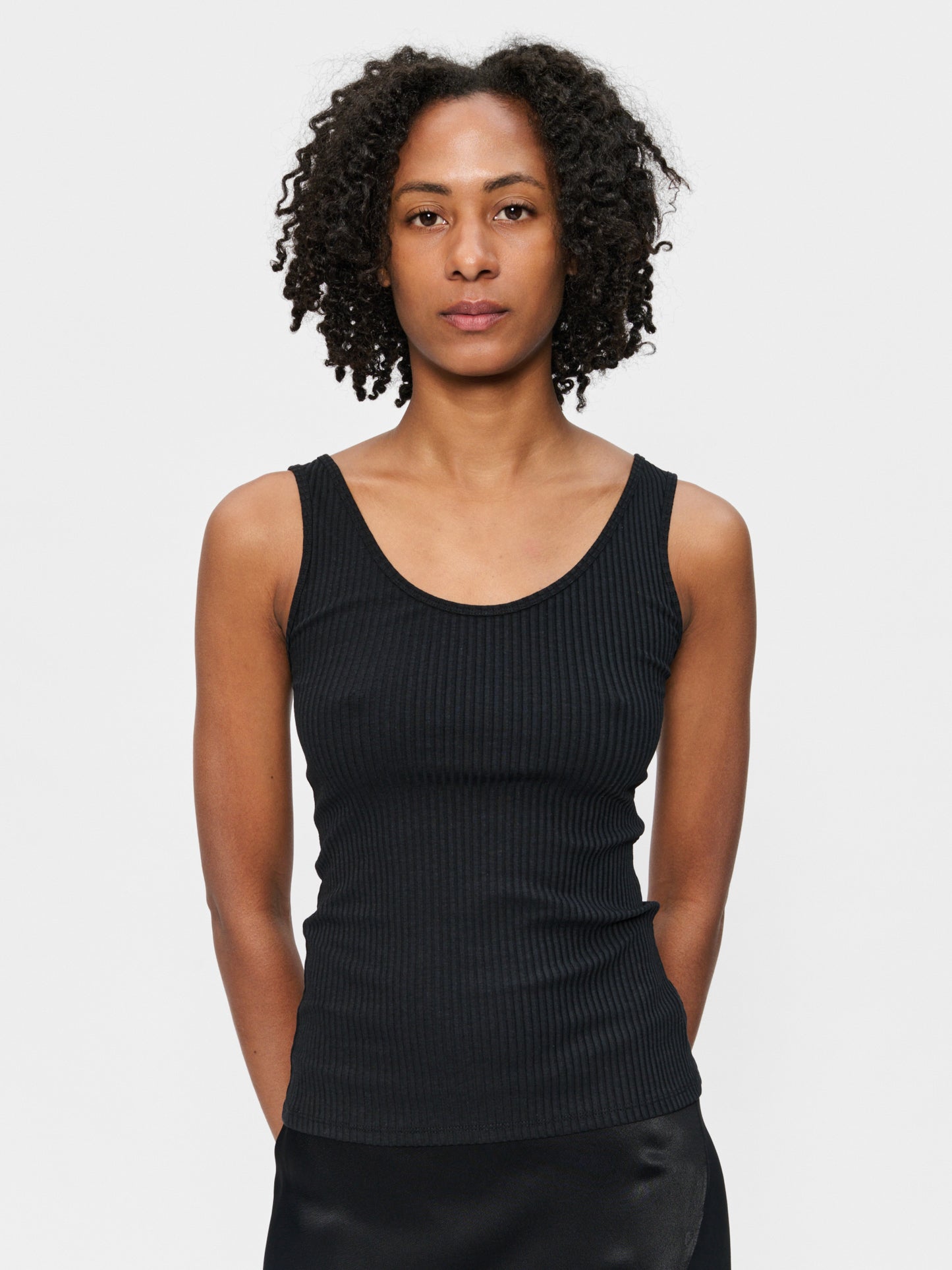 Luiza Tank Black