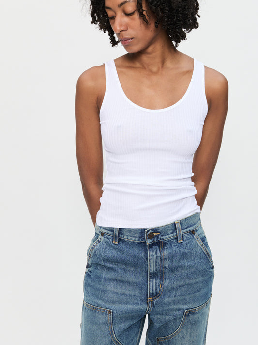Luiza Tank Optic White