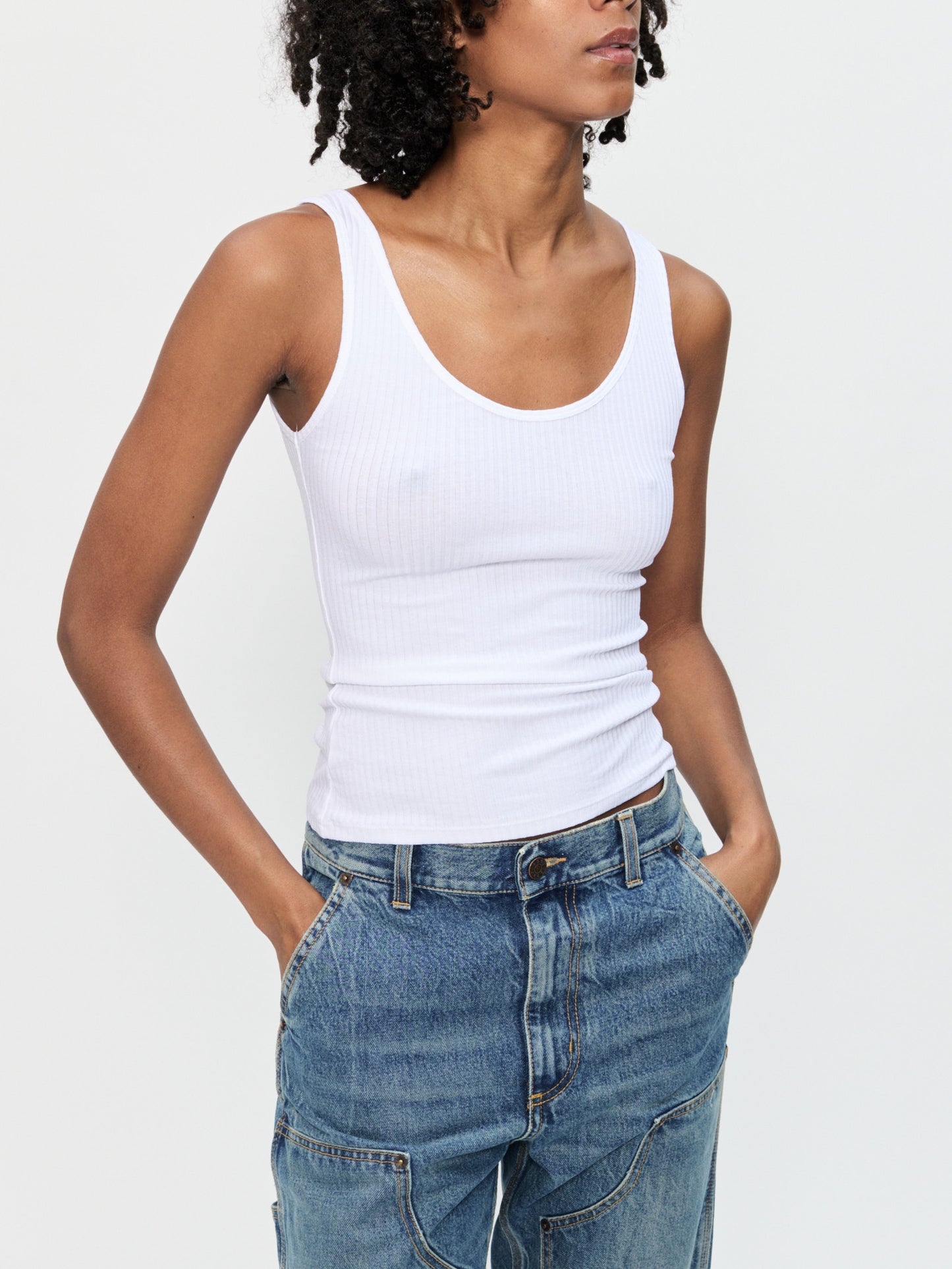 Luiza Tank Optic White