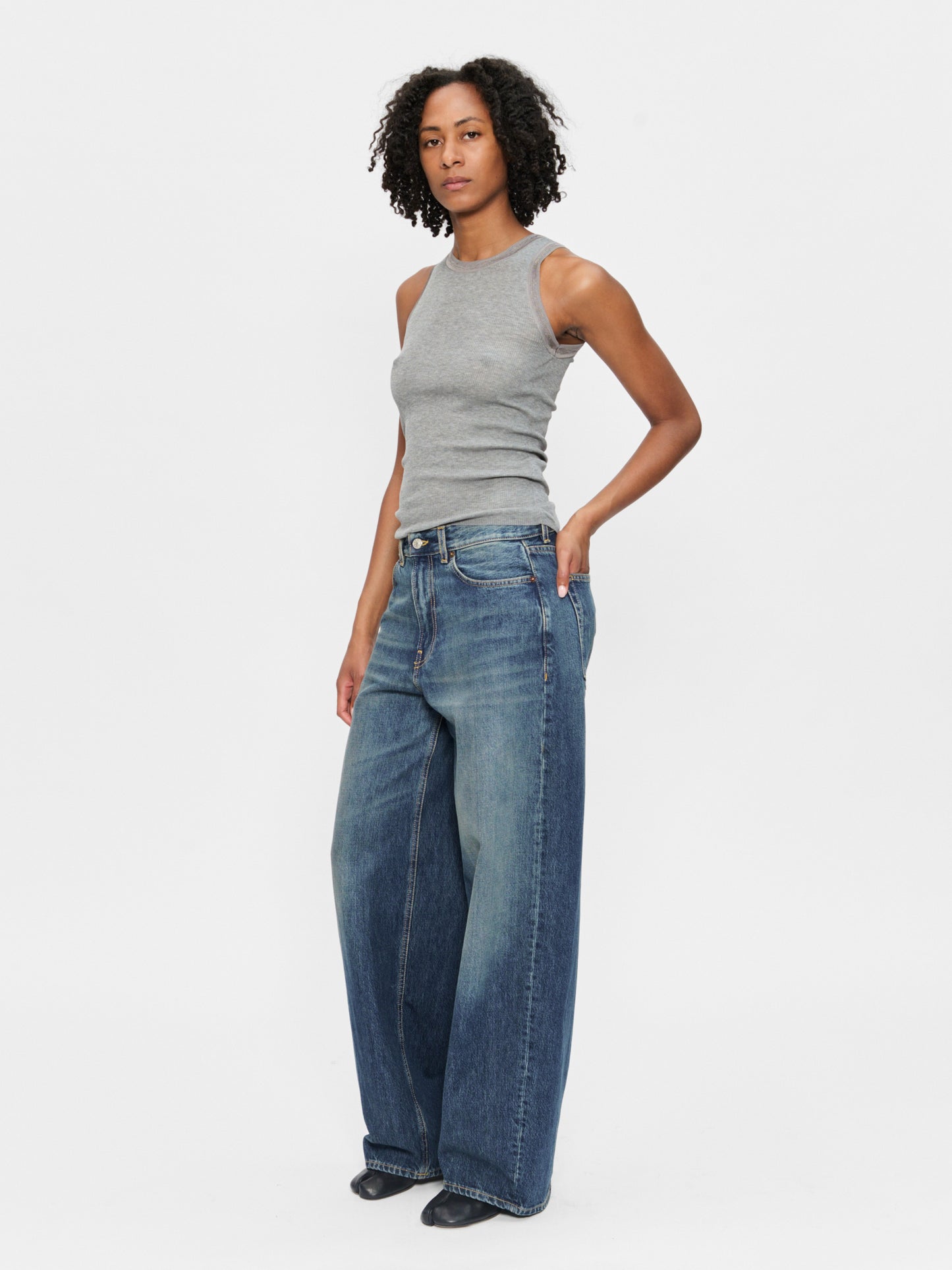 Roomy Jean Washed Indigo