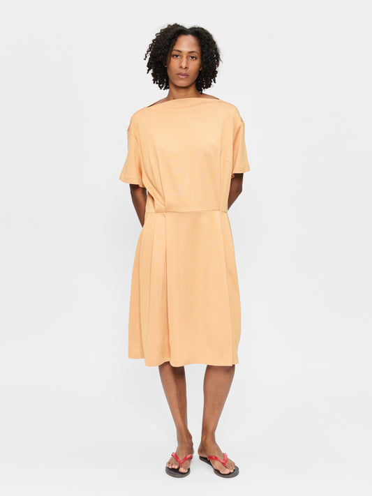 Bateau Dress Creamsicle