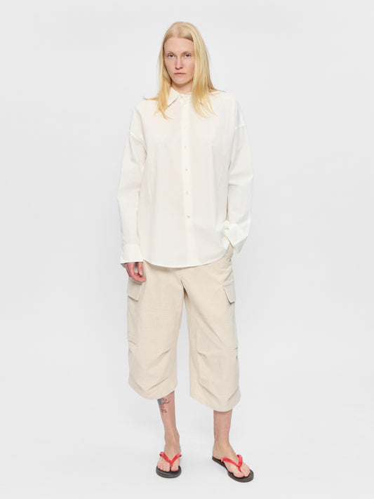 Clean Uniform Shirt in White