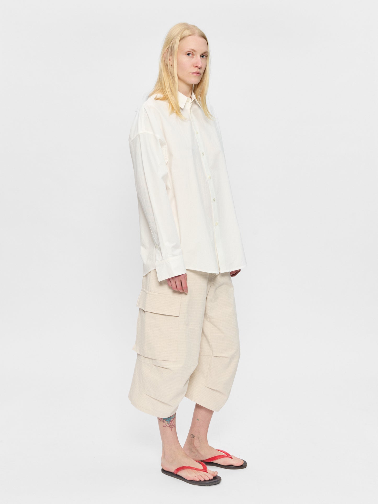 Clean Uniform Shirt in White