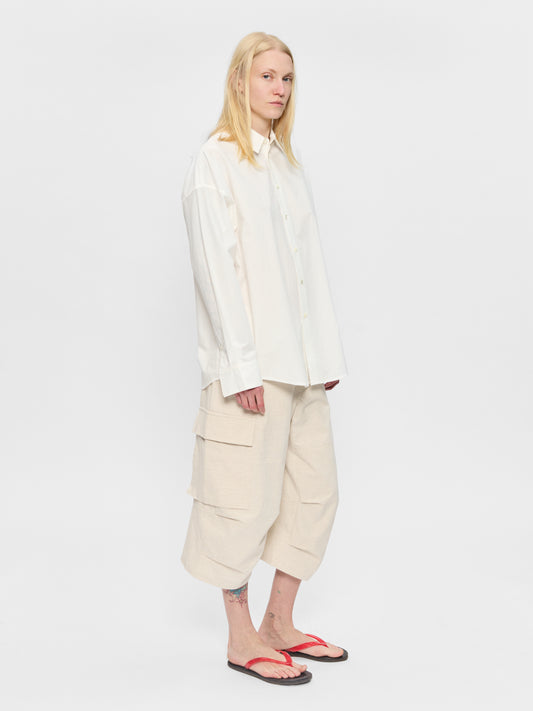 Clean Uniform Shirt in White