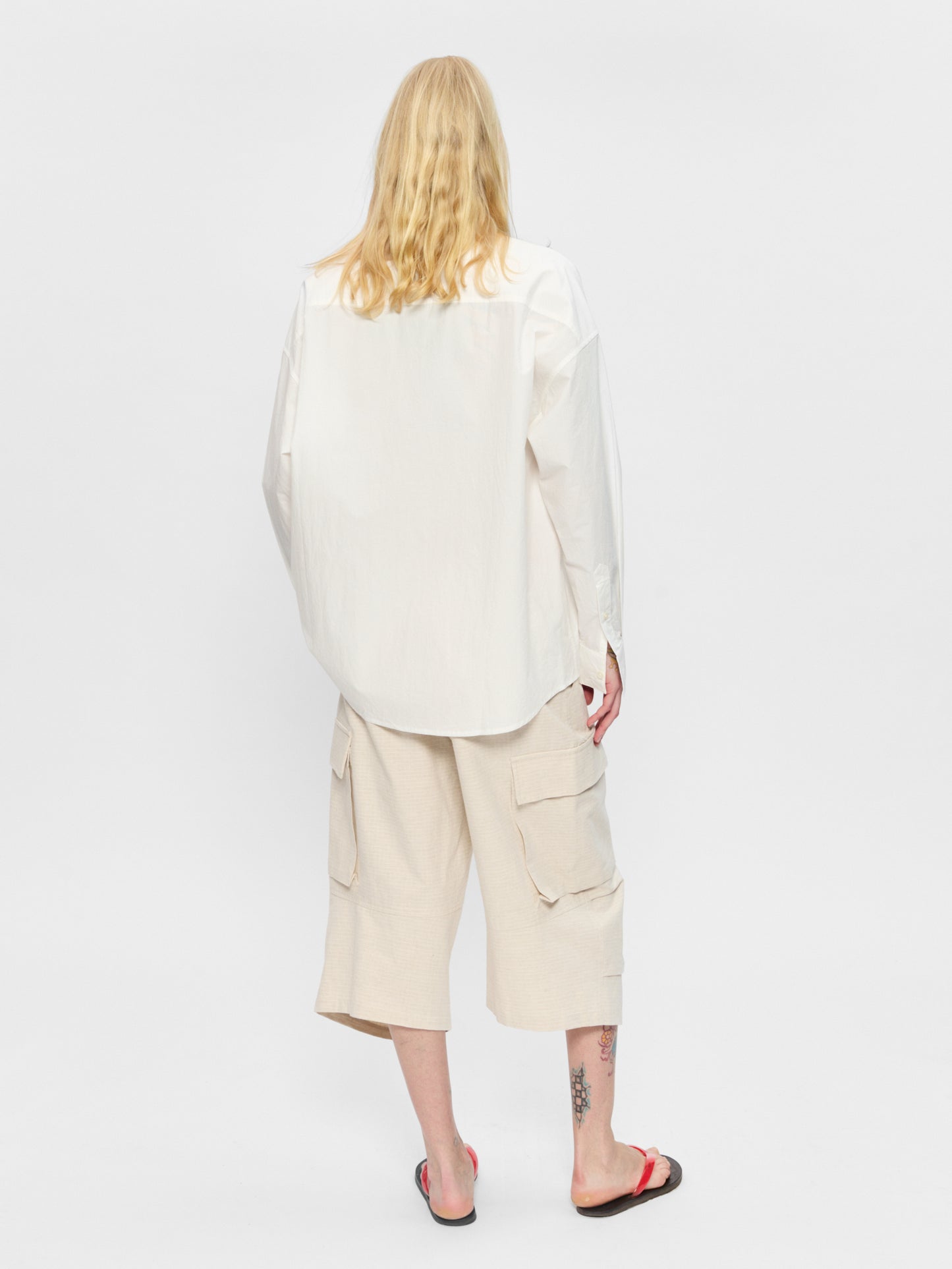 Clean Uniform Shirt in White