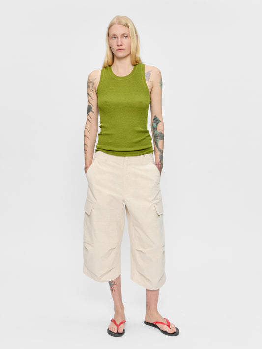 Baggy Cropped Cargo Blonde