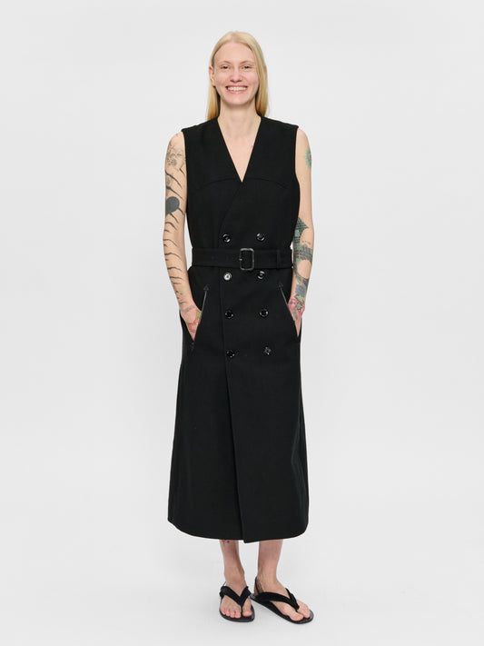 DB Belted Dress Black