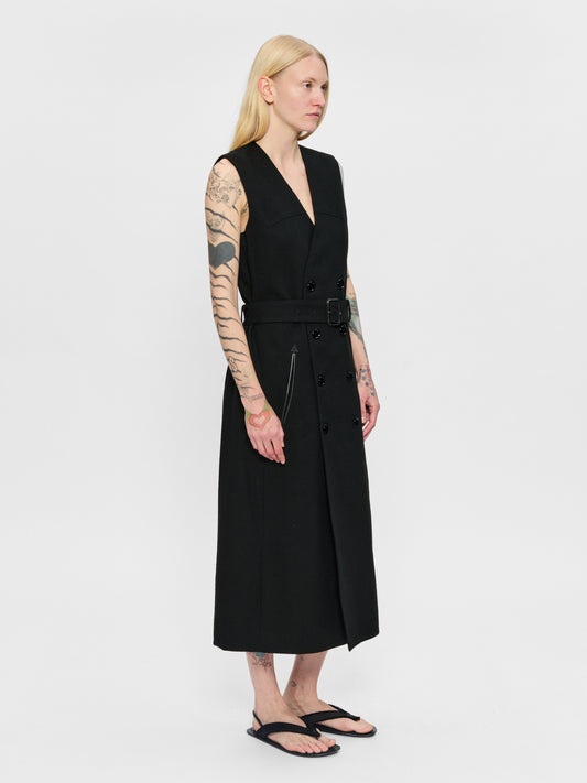 DB Belted Dress Black