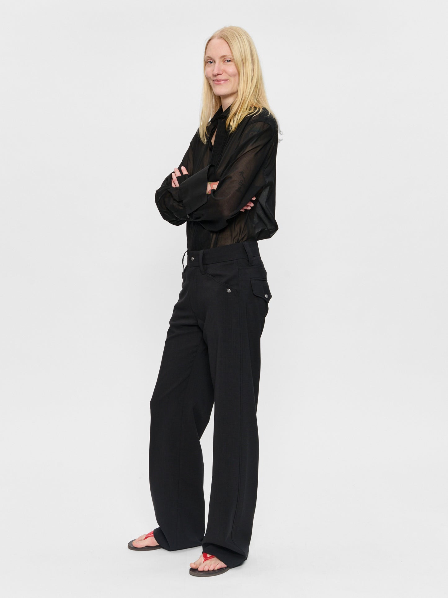 Western Trouser Charcoal