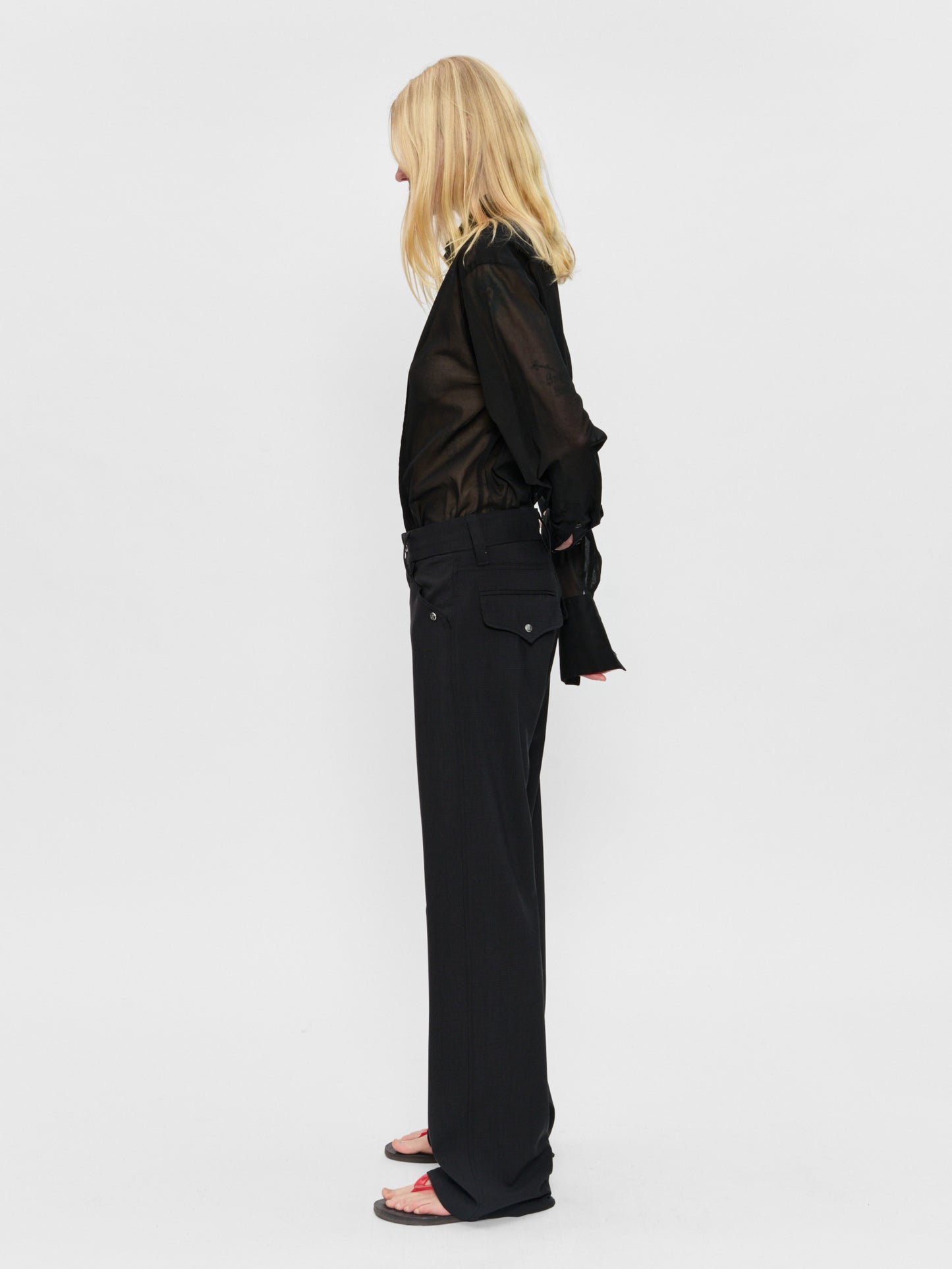 Western Trouser Charcoal