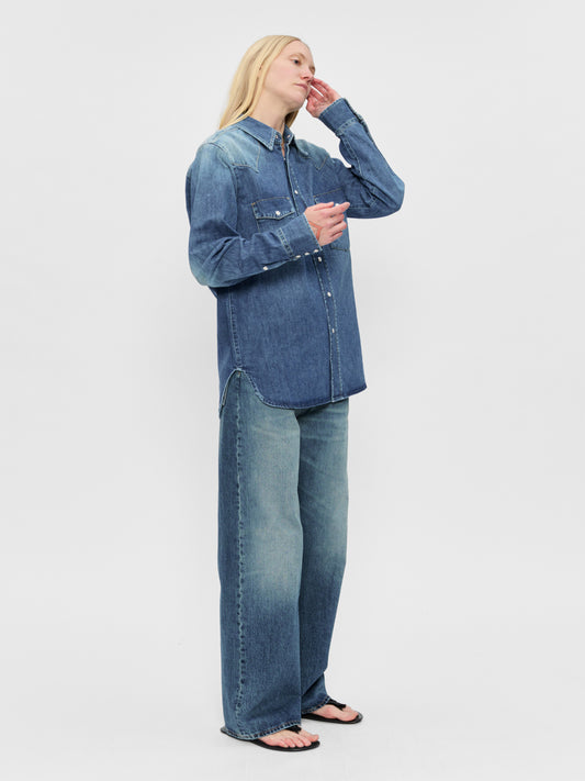 Denim Western Shirt