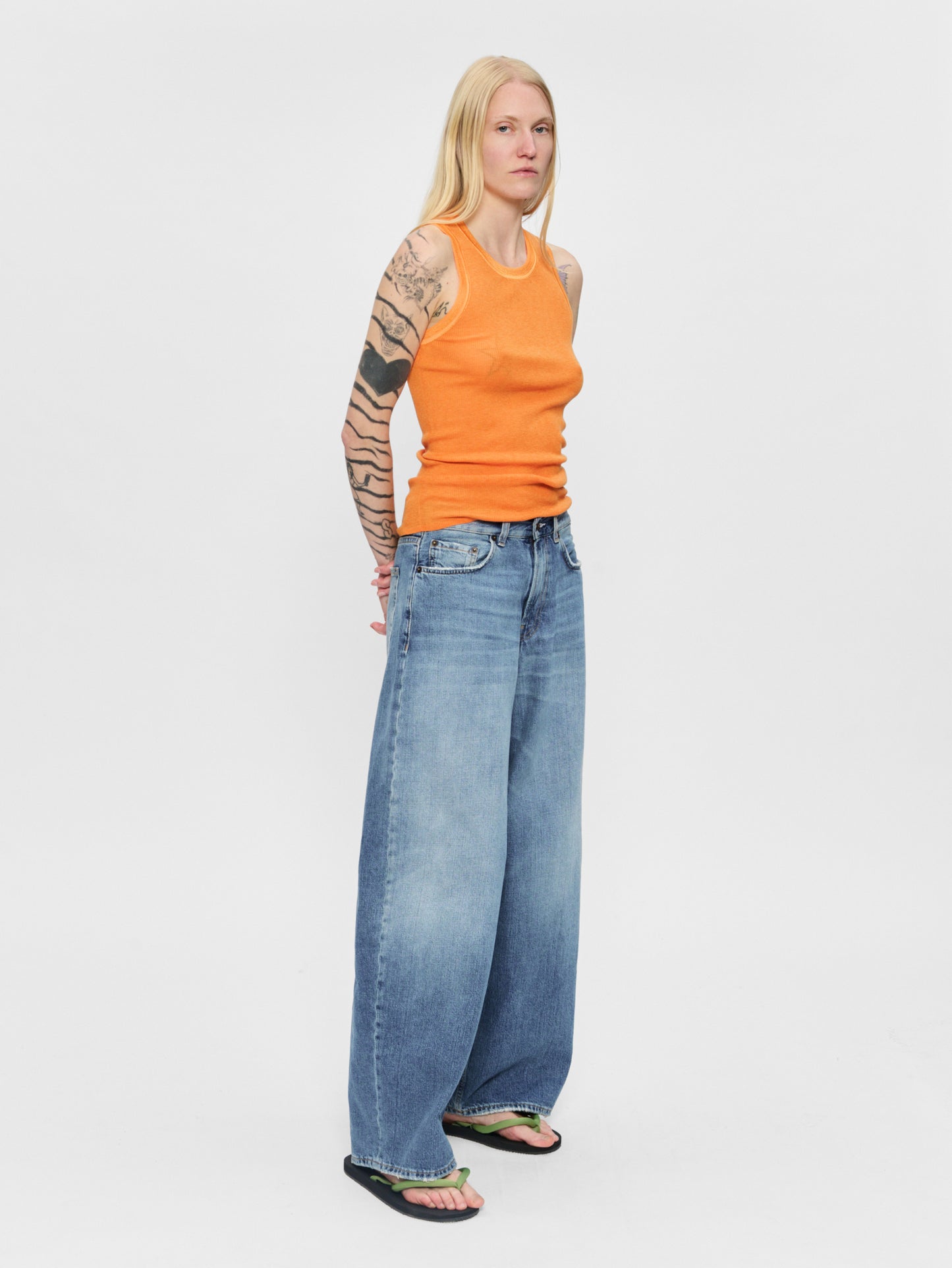Roomy Jean Light Ash Blue