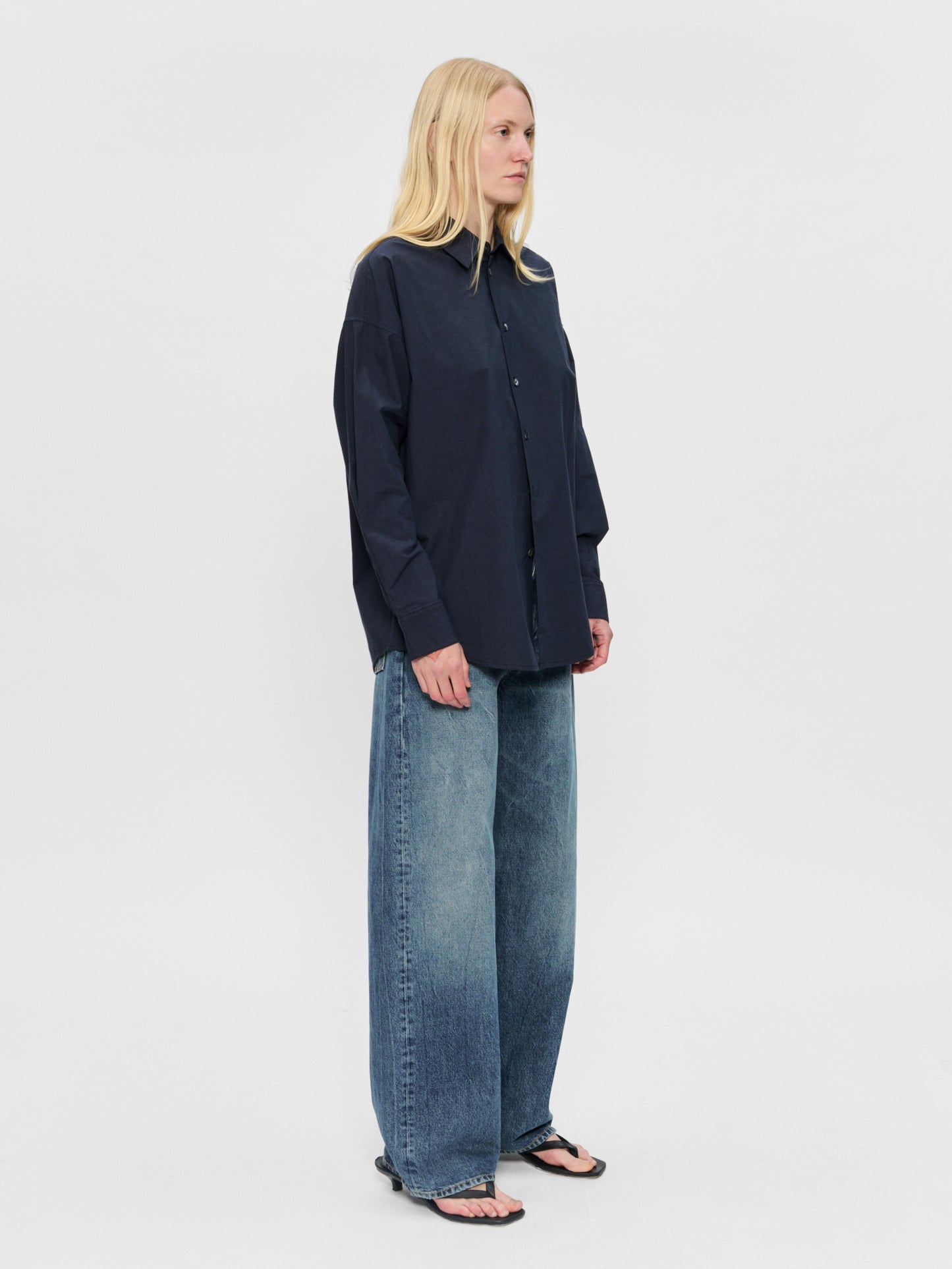 Clean Uniform Shirt in Navy